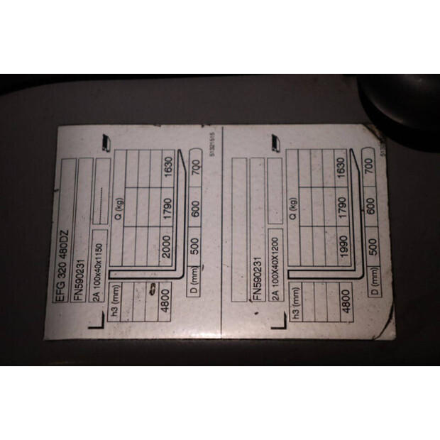 2018 Jungheinrich EFG 320-45473749
