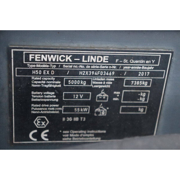 2017 Linde H50 EX D-45474193