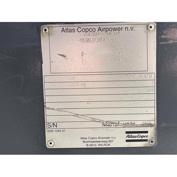 2015 Atlas-Copco XAS 87 KD-45489698