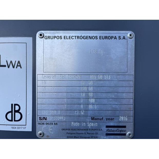 2016 Atlas-Copco QAS 60-45490397