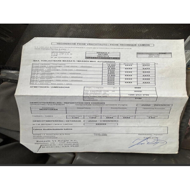 2005 رينو MIDLUM 220DCI-45492567