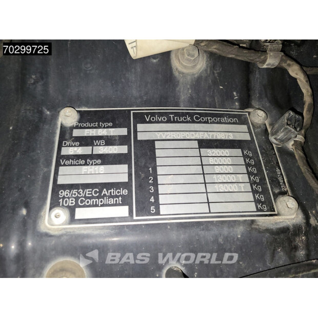 2015 Volvo FH16 750-45509057