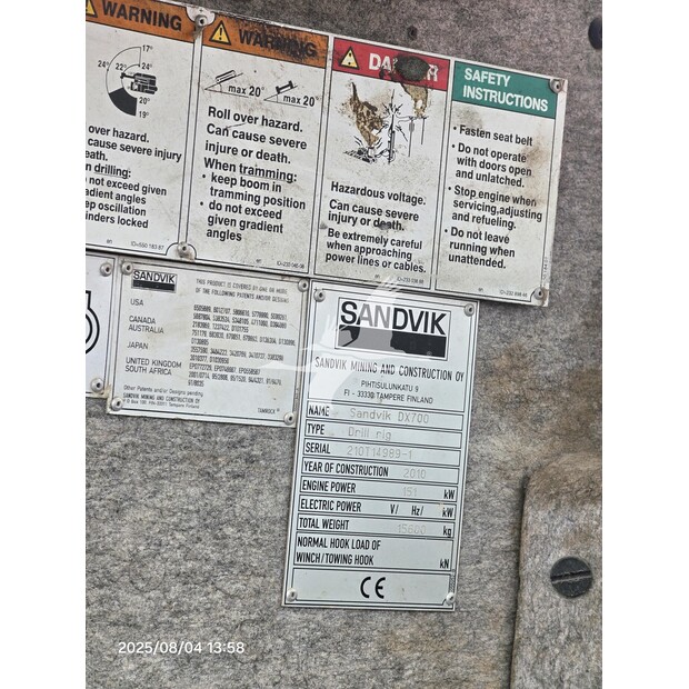 2010 ساندفيك DX700-45530680