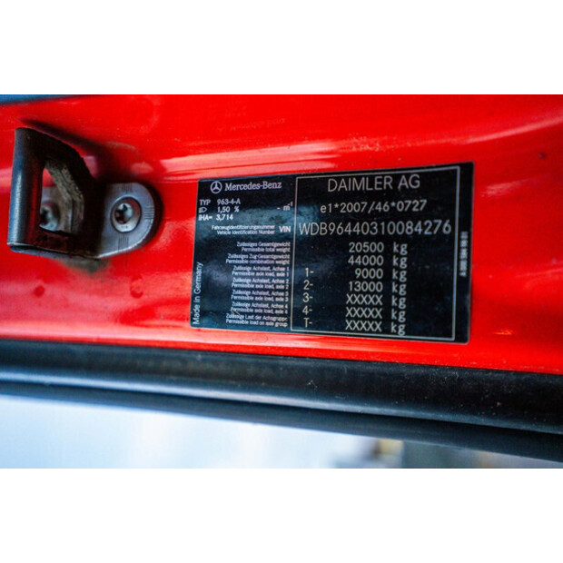 2016 Mercedes-Benz AROCS 2143-45536096