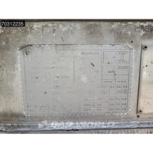 2001 Feldbinder TSA41.3-45550480