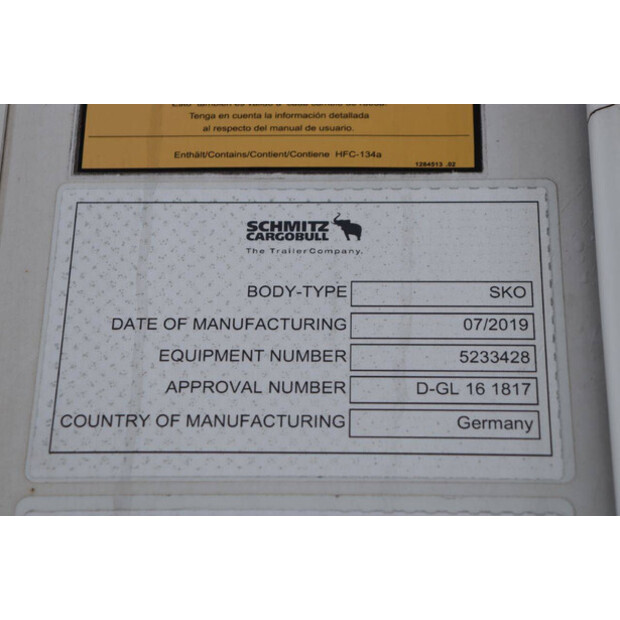 2019 Schmitz Cargobull SCB S3B-45550607