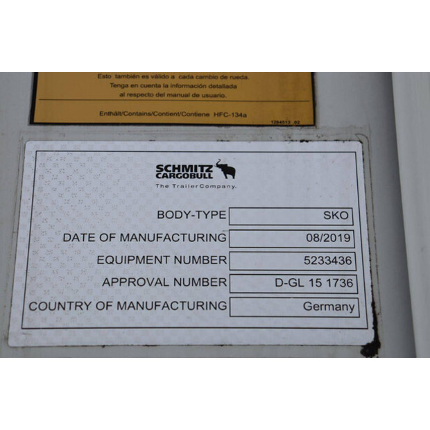 2019 Schmitz Cargobull SCB S3B-45550702