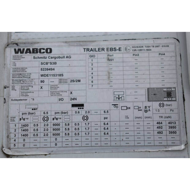 2020 Schmitz Cargobull SCB S3B-45550940