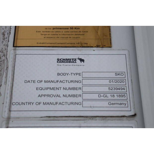 2020 Schmitz Cargobull SCB S3B-45550942