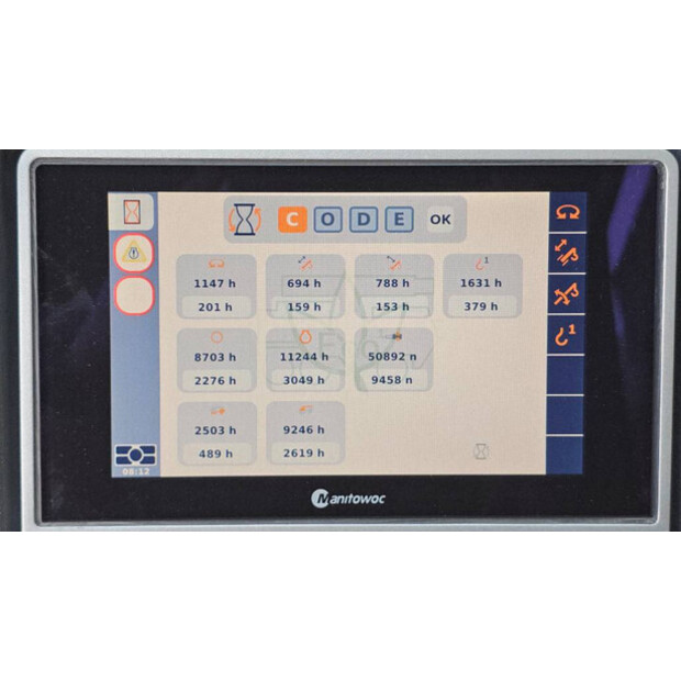 2017 GROVE GMK4100L-1-45552324