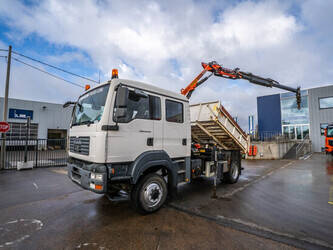 صورة ل شاحنات قلابة 2007 مان TGM 13.240 BL 4x4 + PK 4501