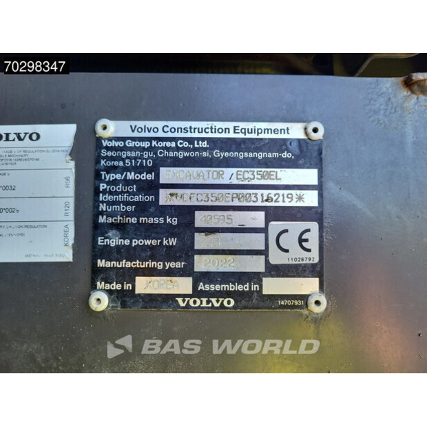 2023 فولفو EC350EL-45552709