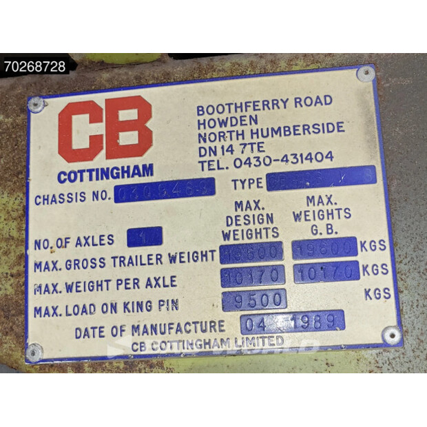 1989 Cottingham CB 19615-45554915