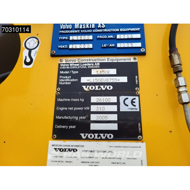 2005 Volvo L150E-45556387