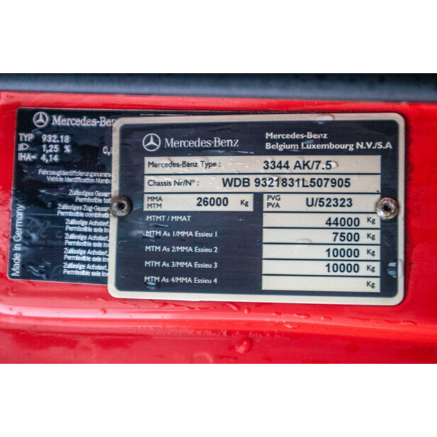 2010 مرسيدس بنز Actros 3344-45569365