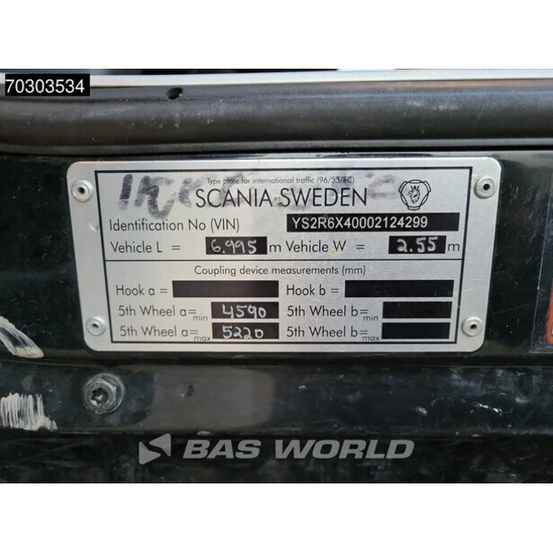 2016 Scania R580-45569540