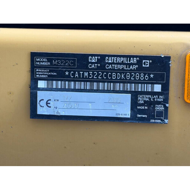 2005 Caterpillar M322C-45574690