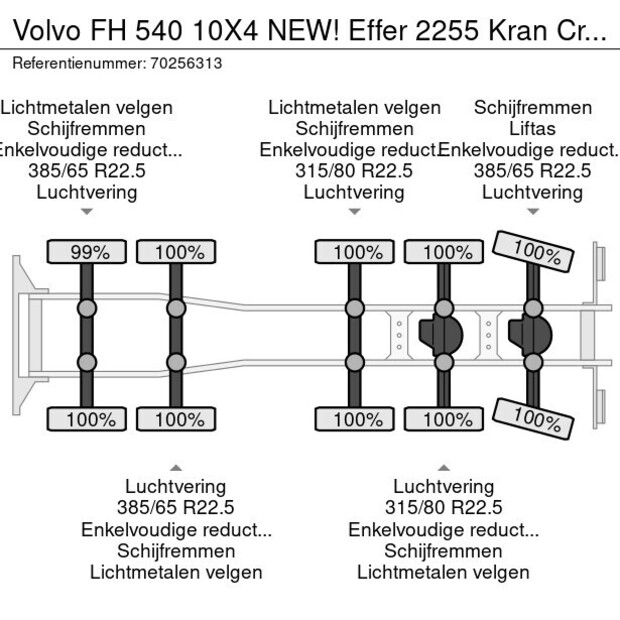 2022 Volvo FH 540-45575168