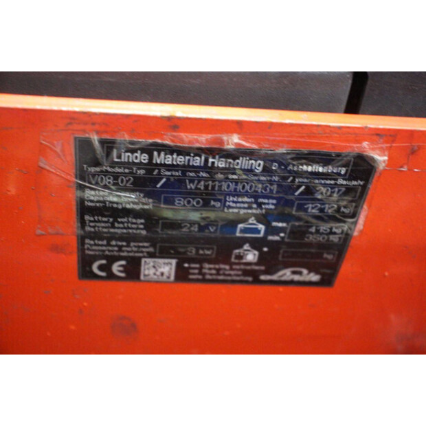 2017 Linde V08-02-45576230