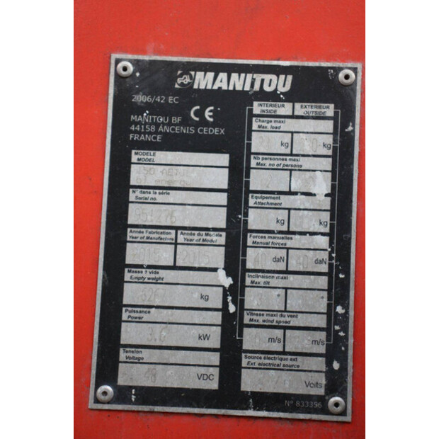 2015 مانيتو 150AETJL-45576492