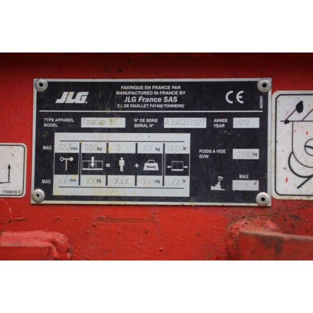 2012 JLG TOUCAN 8E-45576666