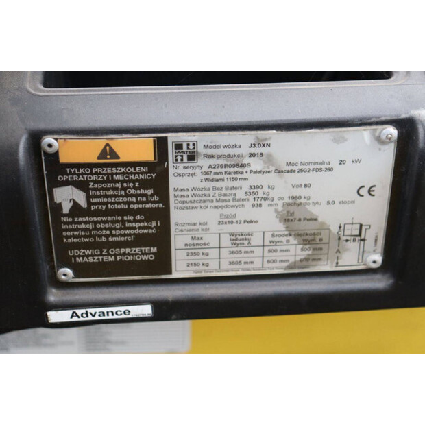 2018 Hyster J3.0XN-45577796