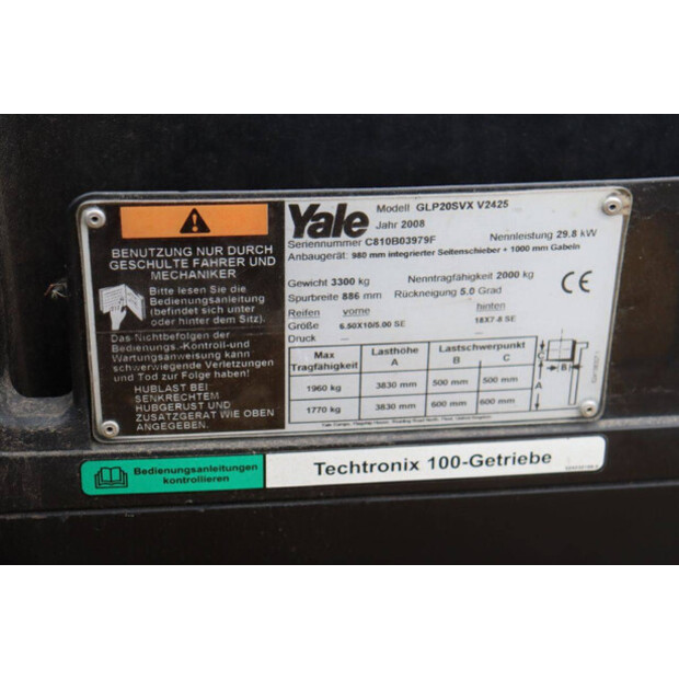 2008 يال GLP20SVX V2425-45577902