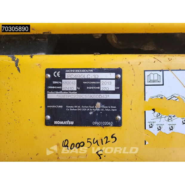 2013 Komatsu PC490LC-10-45578628