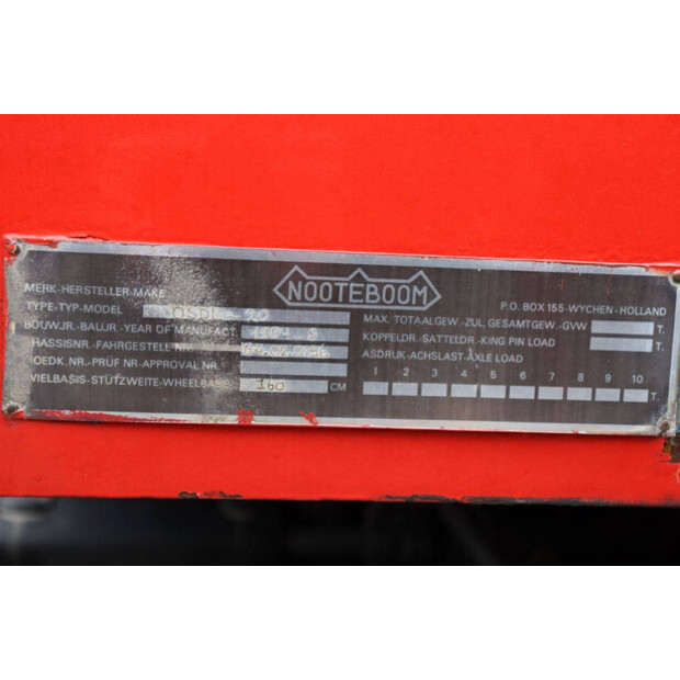 1984 Nooteboom OSDL-20-45579043