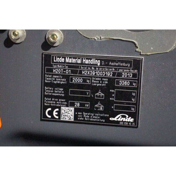 2013 Linde H20T-01-45581504
