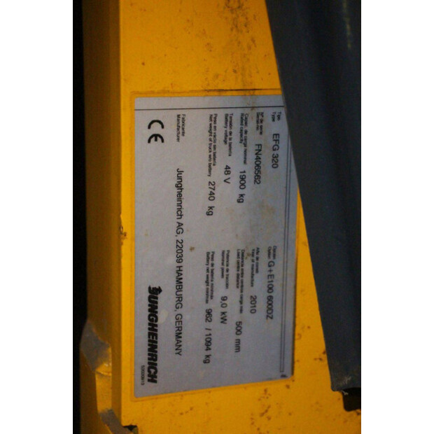 2010 Jungheinrich EFG 320-45581889