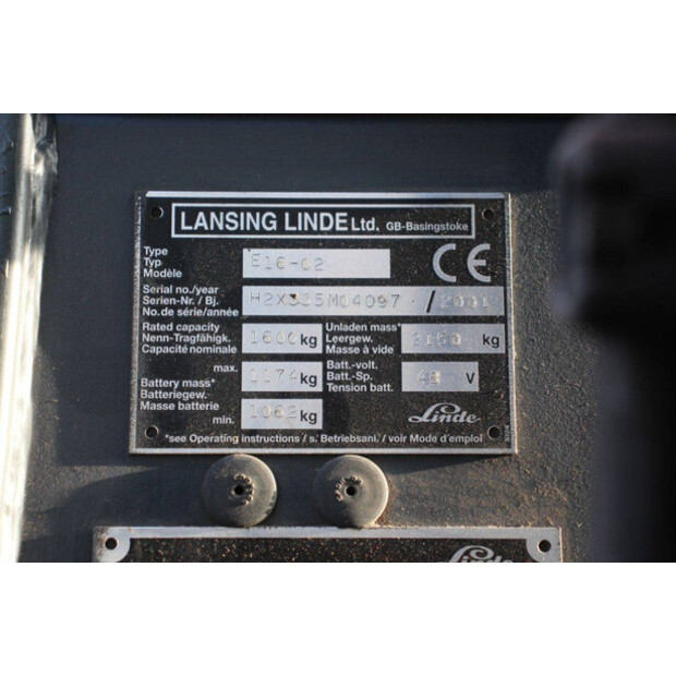 2001 Linde E16-02-45583671