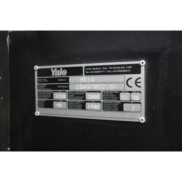 2008 Yale MR14-45584398