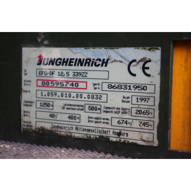 1997 جنجهينريتش EFG-DF 12.5 339ZZ-45585221