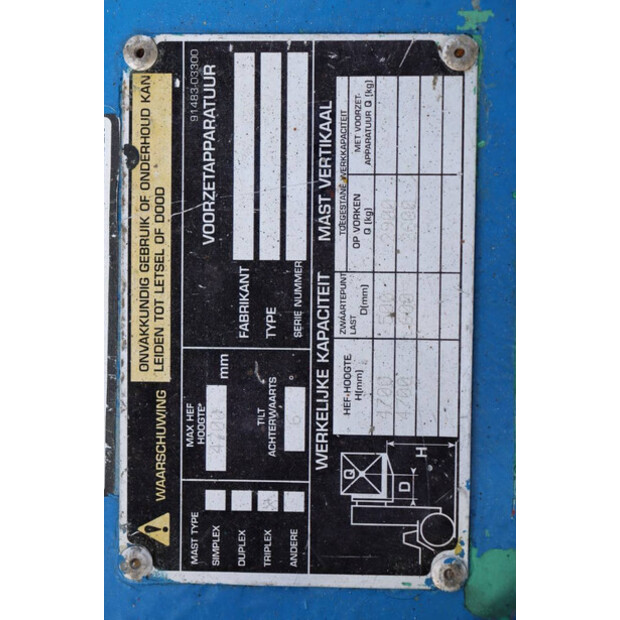 MITSUBISHI FD30K-45586103