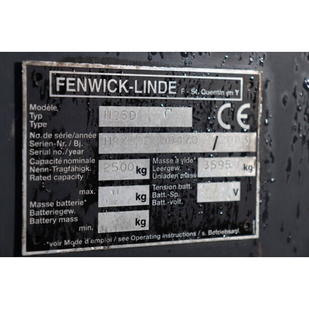 2003 Linde H25D-45586190