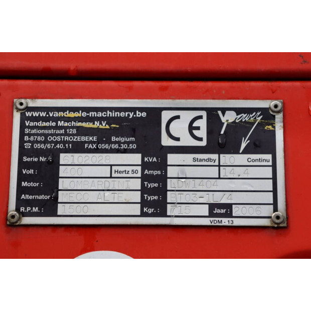 2006 Himoinsa HLW1-11 INS-45586247