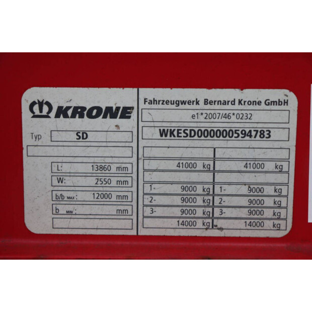 2013 Krone SD-45599852