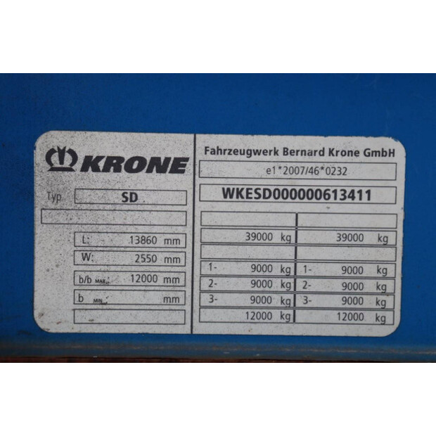 2014 Krone SD-45600823