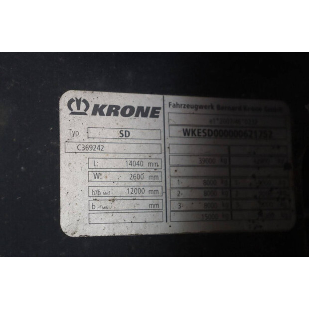2014 Krone SD-45601097