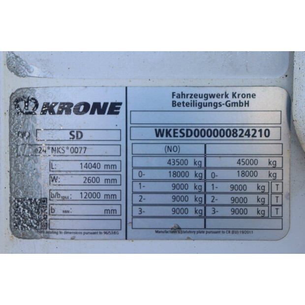 2018 Krone SD-45601483