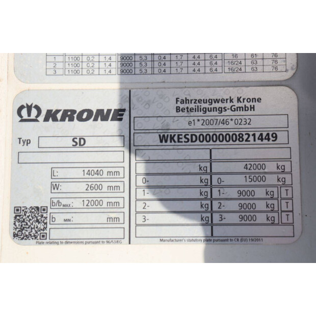 2018 Krone SD-45601623