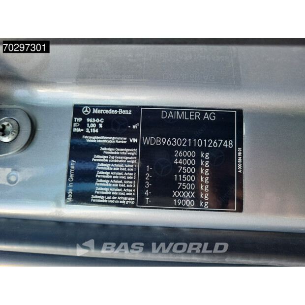 2016 مرسيدس بنز Actros 2551-45603253