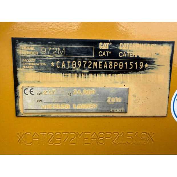 2016 Caterpillar 972M-45604222