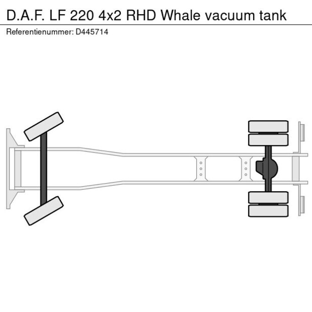 2015 DAF LF 220-45604803