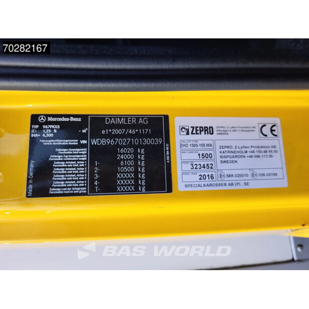 2016 Mercedes-Benz Atego 1524-45620745