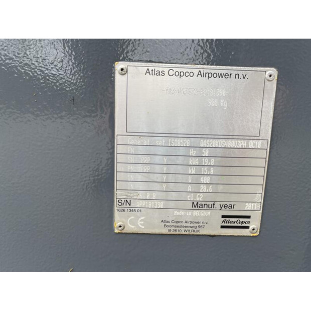 2011 Atlas-Copco QAS 20 KDS-45639924