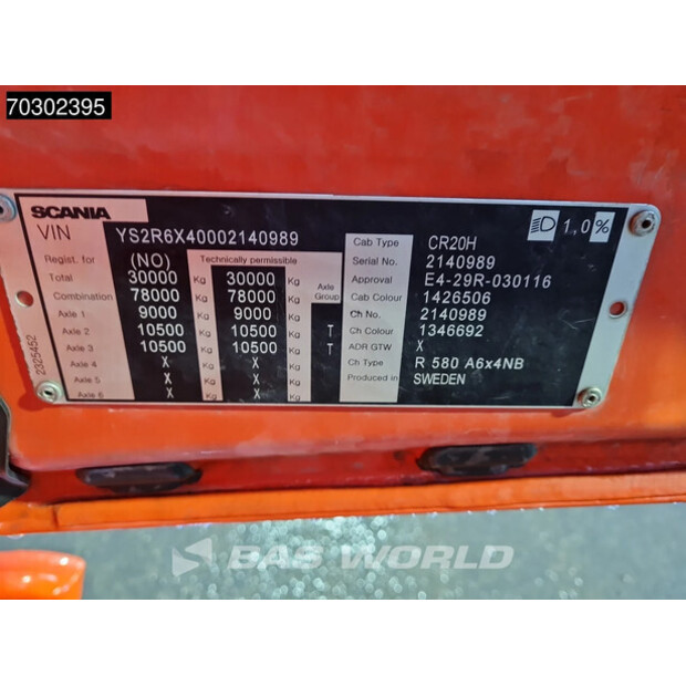 2017 Scania R580-45640386