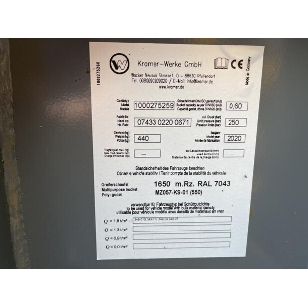 2020 KRAMER 5055E-45654100