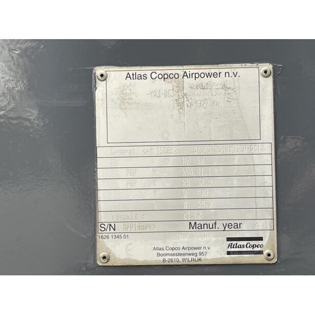 2011 Atlas-Copco QAS 40-45654418